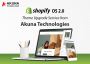 Get the shopify OS 2.0 theme upgrade service from Akuna Tehn