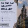 Buy Oil and Gas Industry Email List