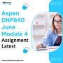  Aspen DNP840 June Module 4 Assignment Latest