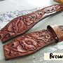 Buy Hand Tooled Leather Watch Band online