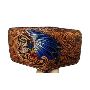 Buy Hand tooled engraved long leather wallet online