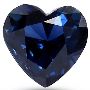 1.46 cts. Sapphire Heart Gemstone 