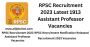 RPSC RECRUITMENT 2023