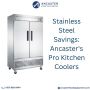 Stainless Steel Savings: Ancaster's Pro Kitchen Coolers