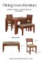 Get perfect dining room furniture with wooden street 