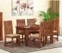 Get Beautiful Dining Table Sets Upto 75% Off With Wooden Str