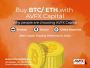 Buy BTC, ETH with AVFX Capital