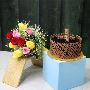 Cake And Flowers