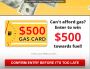 Enter for a $500 Gas Card!