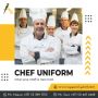 Top quality Chef Uniforms