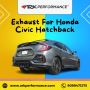 Exhaust For Honda Civic Hatchback - ARK Performance