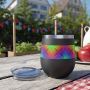 Get Multi-Colored Big X Copper Vacuum Insulated Cup - Keeps 