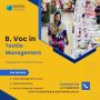 B. Voc in Textile Management