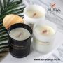 Frosted Glass Jars for Candles | Aura Decor