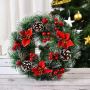 Buy Christmas Artificial Pinecone Red Berries