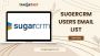 100% Opt-in Sugarcrm users email list Providers in USA-UK