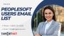 Opt-in Peoplesoft users email list Providers in USA-UK