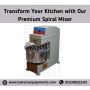 Transform Your Kitchen with Our Premium Spiral Mixer