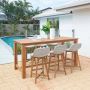 Elevate Patio Gatherings with Elegant Outdoor Bar Furniture
