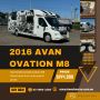 Best 2016 AVAN Ovation M8 Motorhome For Sale in Australia | 