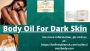 Experience best body oil for dark skin from Belle Nubian UK