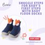 Snuggle Steps for Baby's First Steps with Baby Floor Socks