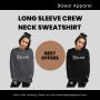 Shop Long Sleeve Crew Neck Sweatshirt 