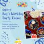 Explore Boys Birthday Party Theme Ideas | Order Now