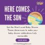 Here Comes the Son - Most Loved Baby Shower Theme