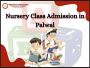 Nursery Class Admission in Palwal