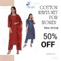 Cotton Kurta set for women