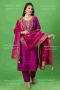 Mesmerizing Magenta Hand Work Salwar Suit