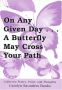 On Any Given Day...A Butterfly May Cross Your Path