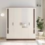 Buy a Four Door Wardrobe In Engineered Wood upto 70%off