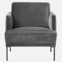 Buy Milton Modern Arm Sofa With Grey Color up to 75%off