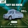 Bus Charter Offer 20% Off on Party Bus Rental