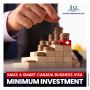 Make a smart Canada business visa minimum investment 