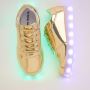 Buy LIGHT ME UP SNEAKERS - ANKLE (GOLDEN) online in India 