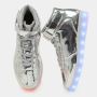 Buy LIGHT ME UP SNEAKERS - HIGH TOP (SILVER) online in India