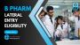 Check B Pharm Lateral Entry Eligibility & Scope 