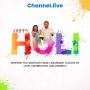 Dive into the Colors of Holi with Channel.Live! 🌈