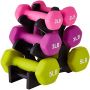 Tone Fitness 20-Pound Hourglass Dumbbell Set