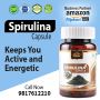 Spirulina capsule prevents cancer and increases good cholest