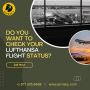 Do you want to check your Lufthansa flight status? 
