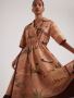 Print Blocked Dress | Cotton Dress For Summer – Cord Studio