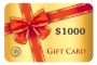 Receive a gift card worth up to $1000 without any effort