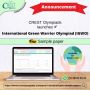 Obtain a Free Sample Paper of the CREST Green Olympiad for 2