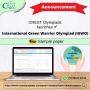 Free CREST Green Olympiad Sample Paper for 9th Grade