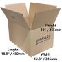18.9 x 12.8 x 10 inch Double Wall Printed Cardboard Boxes (S