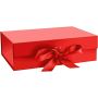 Red Gift Box With Ribbon 260x190x80mm – Crystal Mailing
